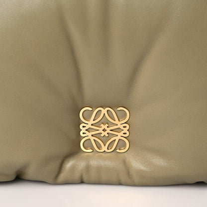 Loewe Lambskin Goya Puffer Bag Dark Green 7 of 11