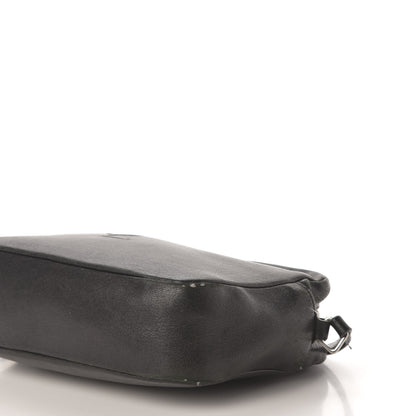 Saint Laurent Lambskin Monogram Small Lou Camera Bag Black 9 of 19