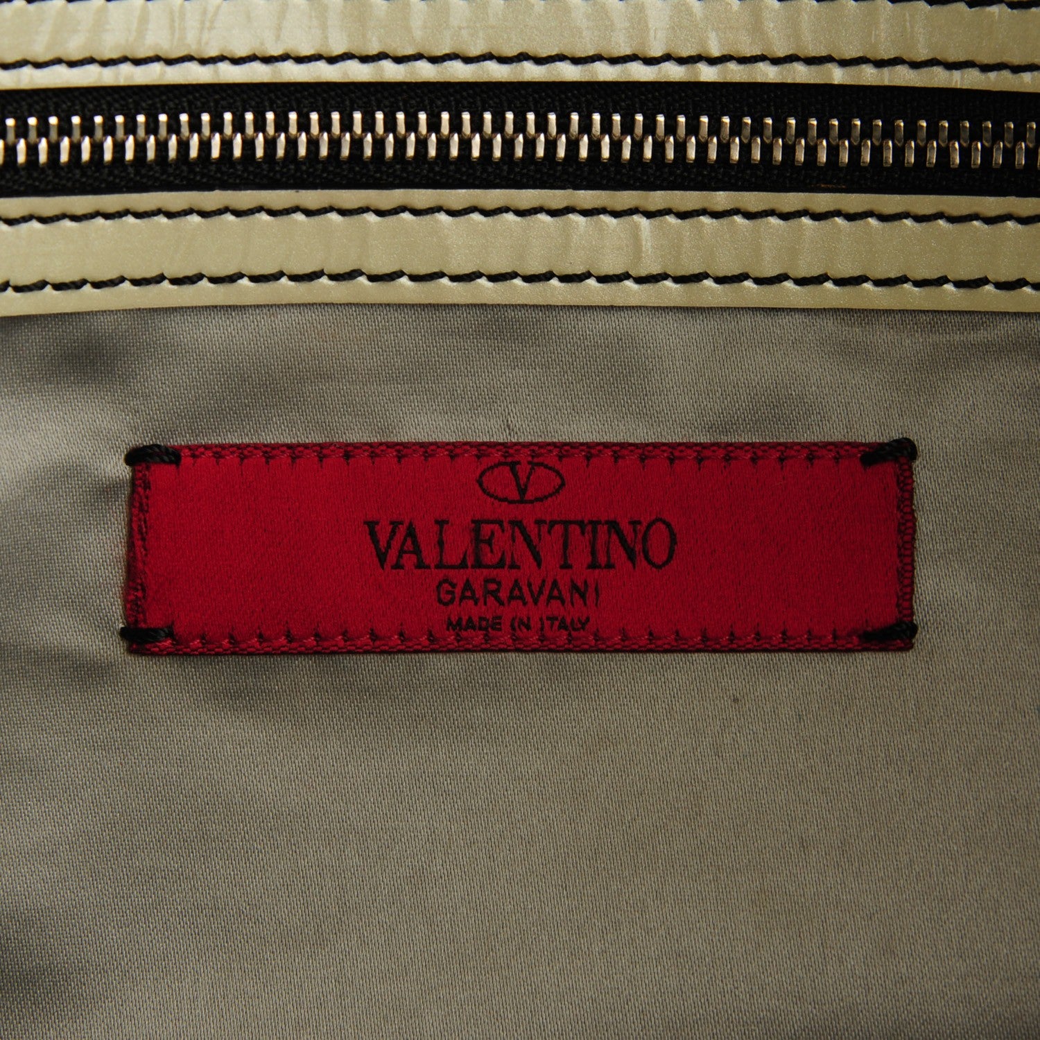 Valentino Garavani Silk Rosier Tote Violet Cream 6 of 8