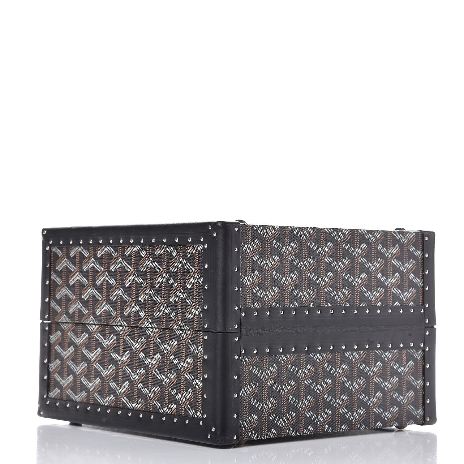 Goyard Goyardine Travelling Pet Bowl Carrier 22 Black 4 of 12