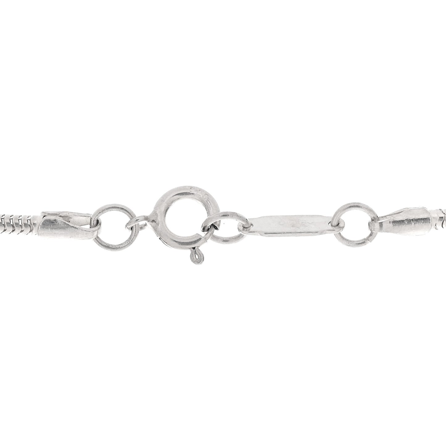 Sterling Silver 1837 Bar Pendant Necklace
