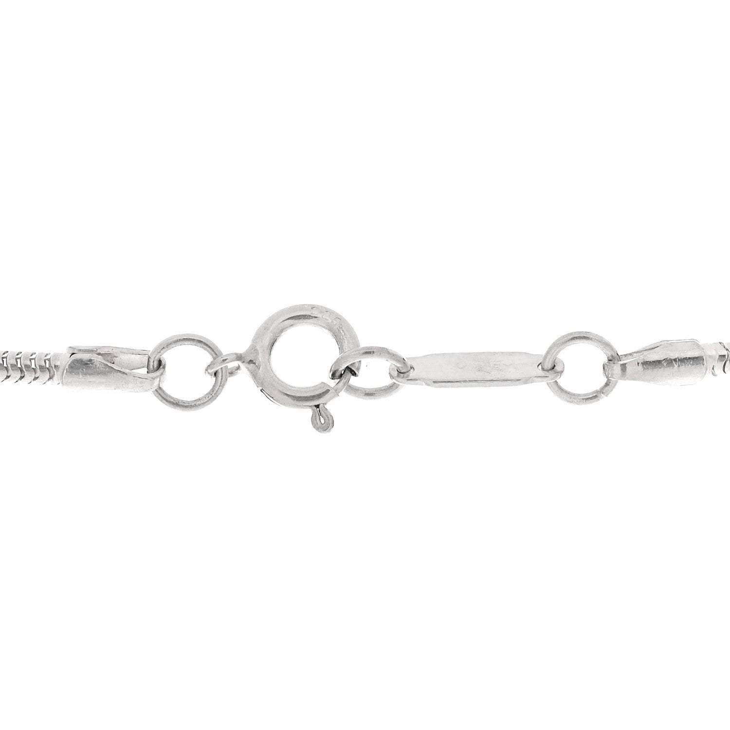 Tiffany Sterling Silver 1837 Bar Pendant Necklace 4 of 7