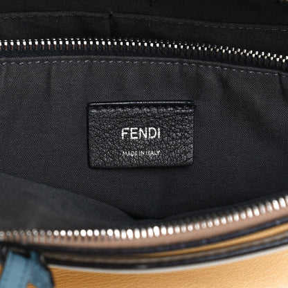 Fendi Vitello Dolce 4 Color Medium By The Way Boston Bag Grano Riviera Multicolor 6 of 12