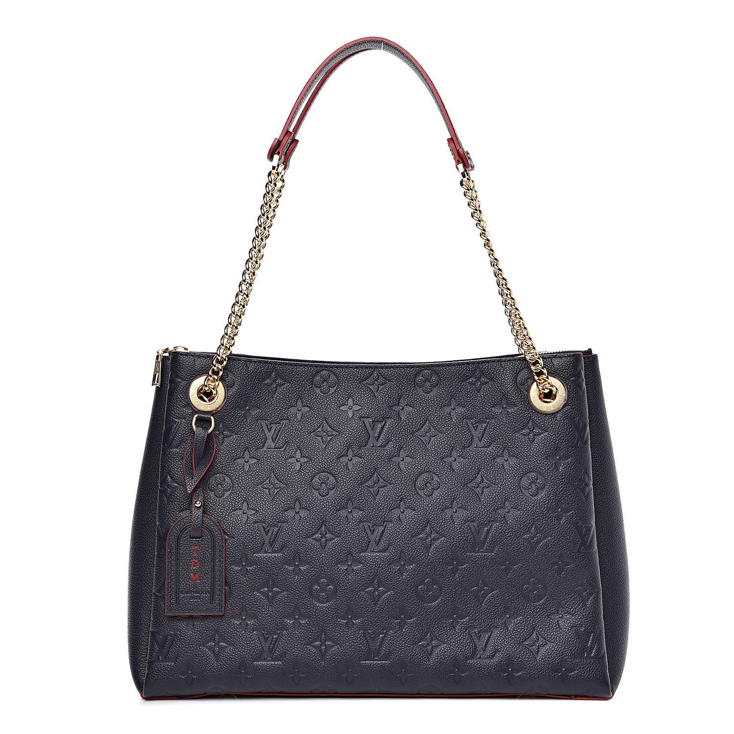 Empreinte Surene MM Marine Rouge