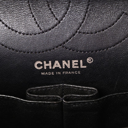 Chanel Metallic Calfskin Quilted 2.55 Reissue 226 Flap Blue 6 of 10