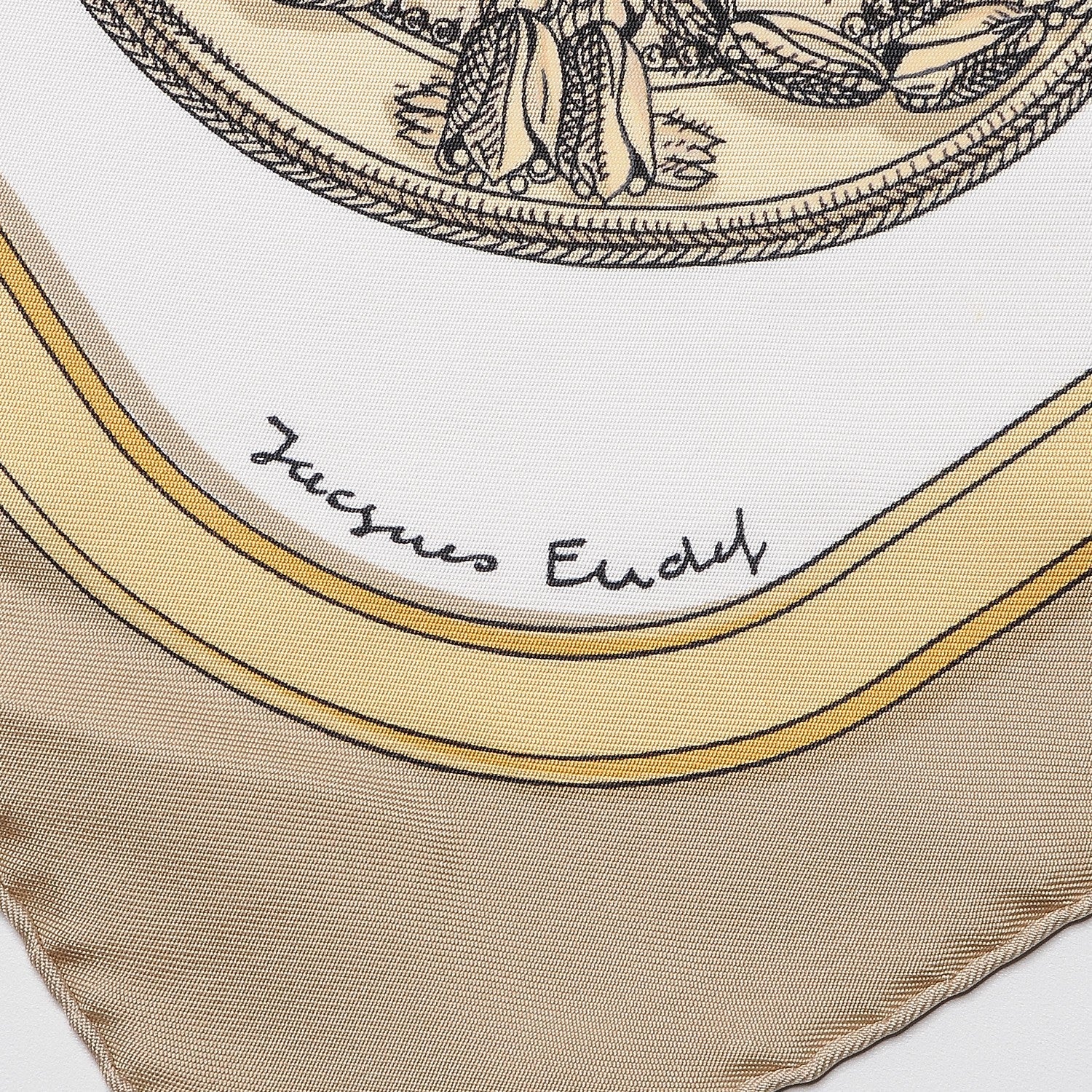 Hermes Silk Grand Apparat Scarf 90 5 of 6