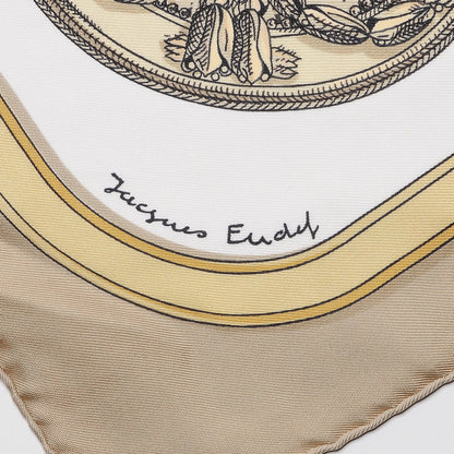 Hermes Silk Grand Apparat Scarf 90 5 of 6