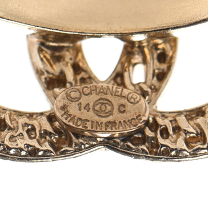 Chanel CC Logo Ring 6.5 Gold 5 of 5