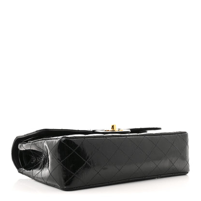 Chanel Patent Quilted Medium Double Flap Black 4 of 12