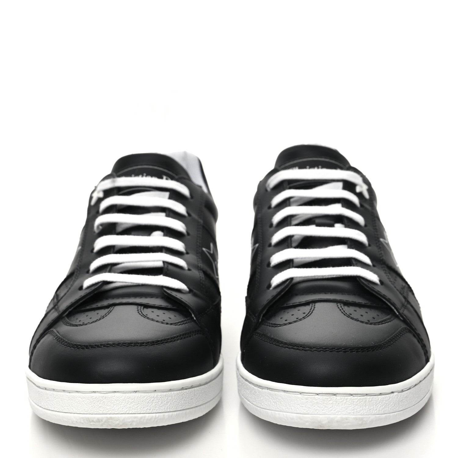 Christian Dior Calfskin Dior Star Low Top Sneakers 39 Black 2 of 8