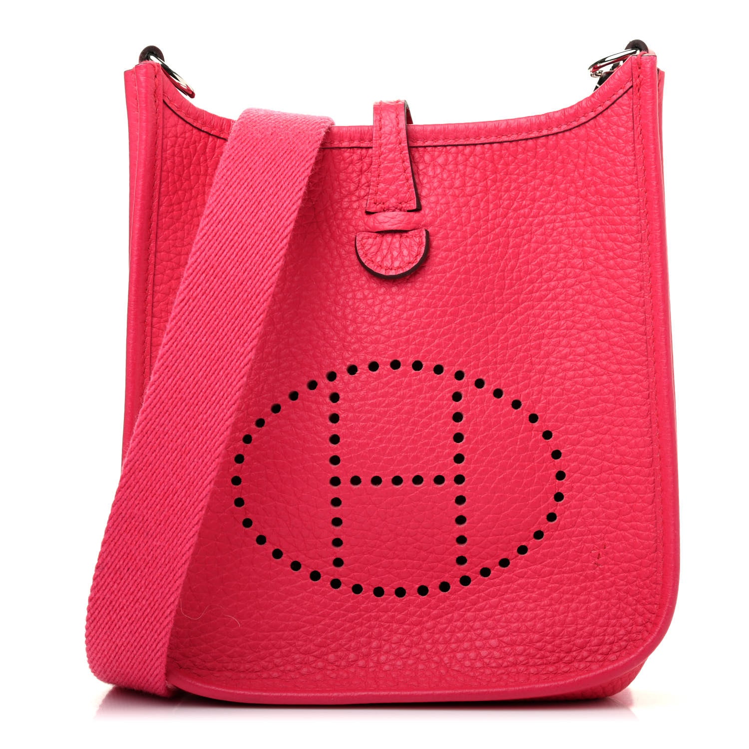 Hermes Taurillon Clemence Evelyne TPM Rose Extreme 1 of 4