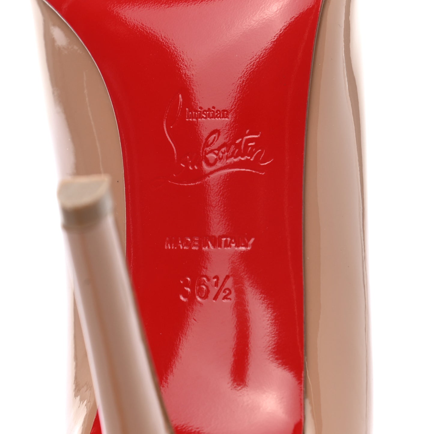 Patent Pigalle 100 Pumps 36.5 Nude