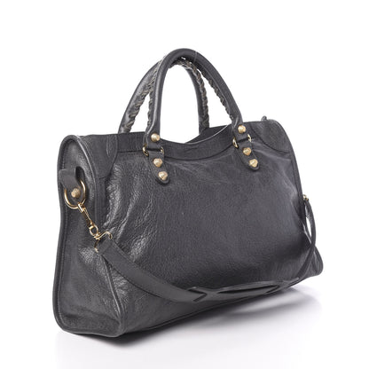 Balenciaga Agneau Giant 12 Gold Hardware City Gris Tarmac 4 of 15