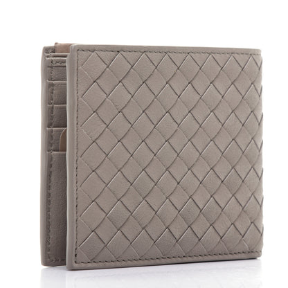 Bottega Veneta Nappa Intrecciato Bi-Fold Wallet Limestone 3 of 9