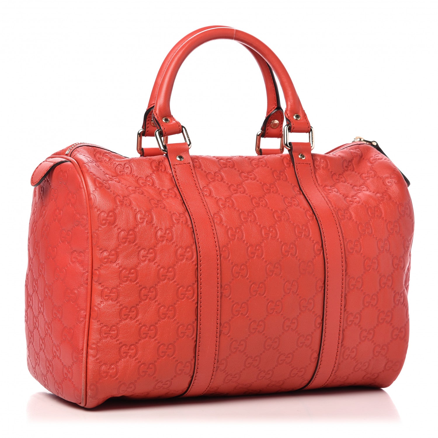Gucci Guccissima Vitello Tender Medium Joy Boston Sporting Red 3 of 10