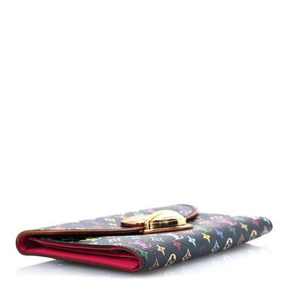 Louis Vuitton Monogram Multicolor Eugenie Wallet Black Grenade 4 of 12