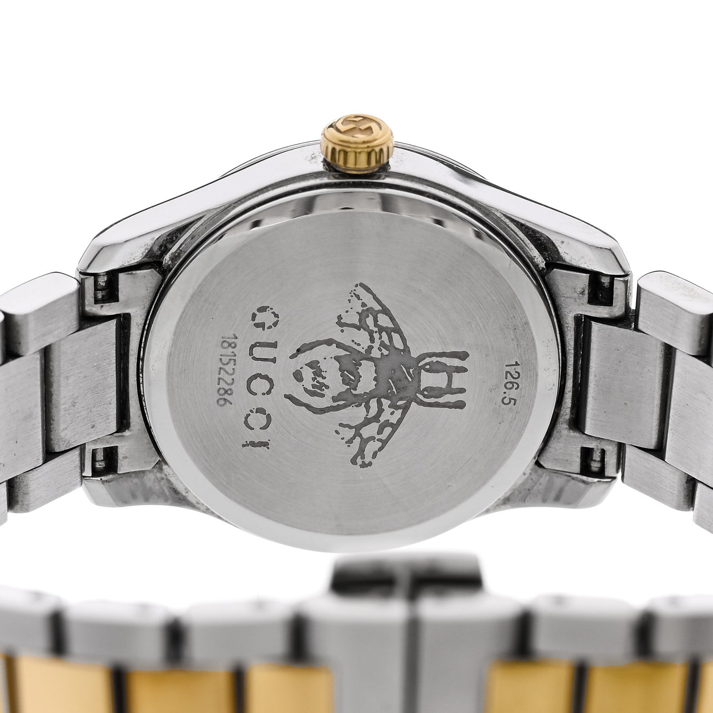 Stainless Steel 38mm G-Timeless Two Tone Cat Quartz Watch