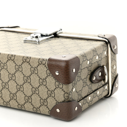 Gucci GG Supreme Monogram Globe-Trotter Beauty Case Brown 9 of 9