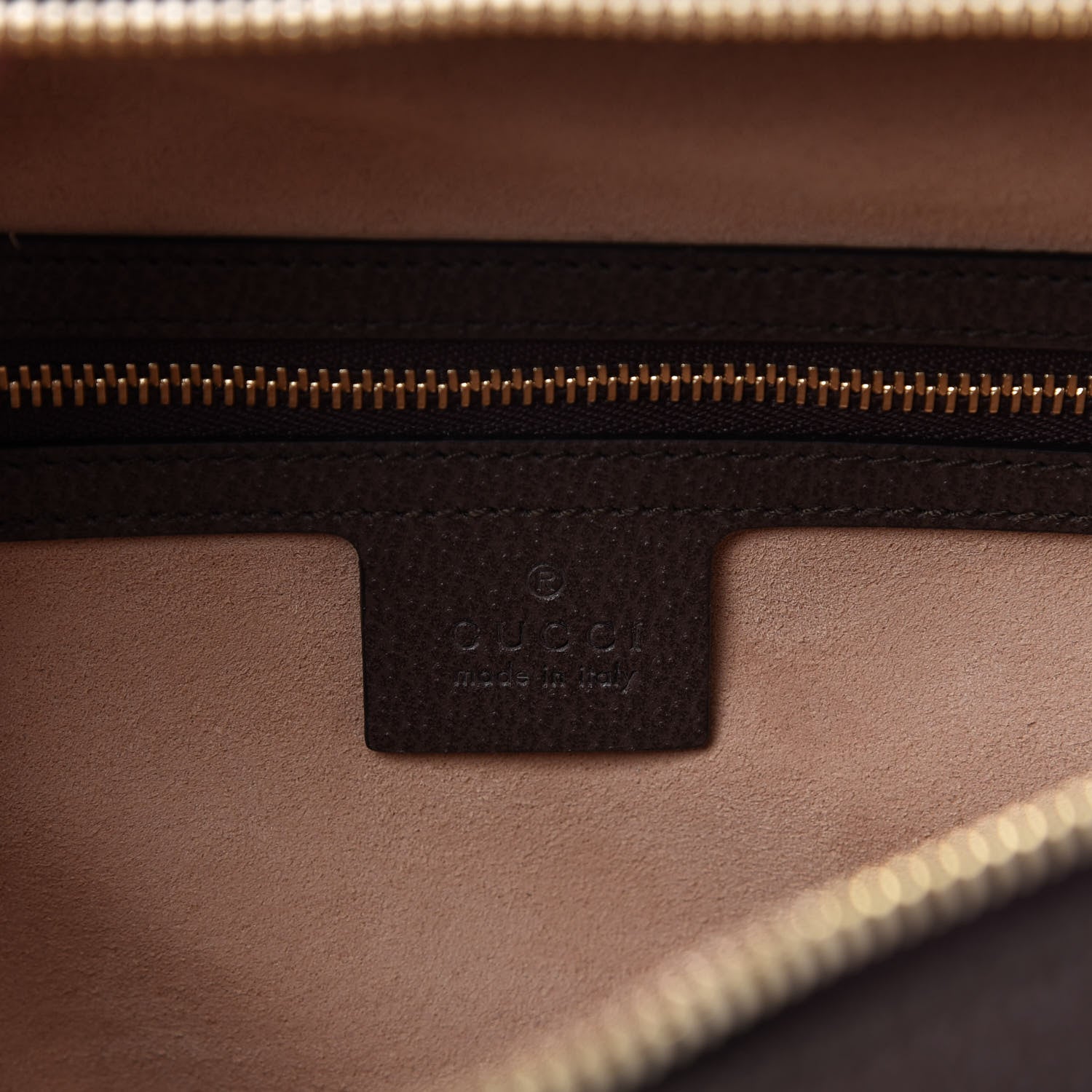 Gucci GG Supreme Monogram Web Small Ophidia Top Handle Shoulder Bag Brown 8 of 10