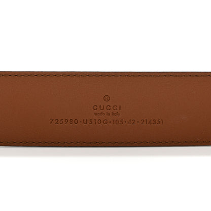 Gucci Ciny Calfskin Lux Torchon 35mm Belt 105 42 Cuir 3 of 5