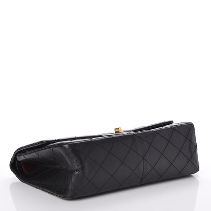 Chanel Aged Calfskin Quilted 2.55 Reissue 226 Flap Black 4 of 9
