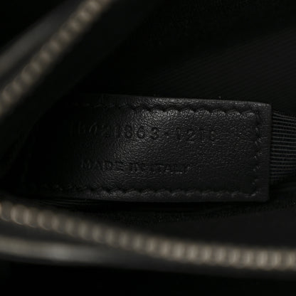 Saint Laurent Calfskin Crocodile Embossed Baby Sac De Jour Black 7 of 13