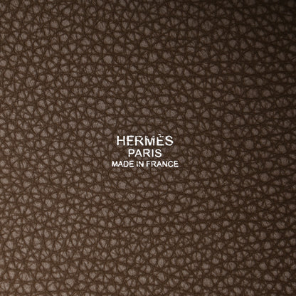 Hermes Taurillon Clemence Picotin Lock 18 PM Etoupe 5 of 8