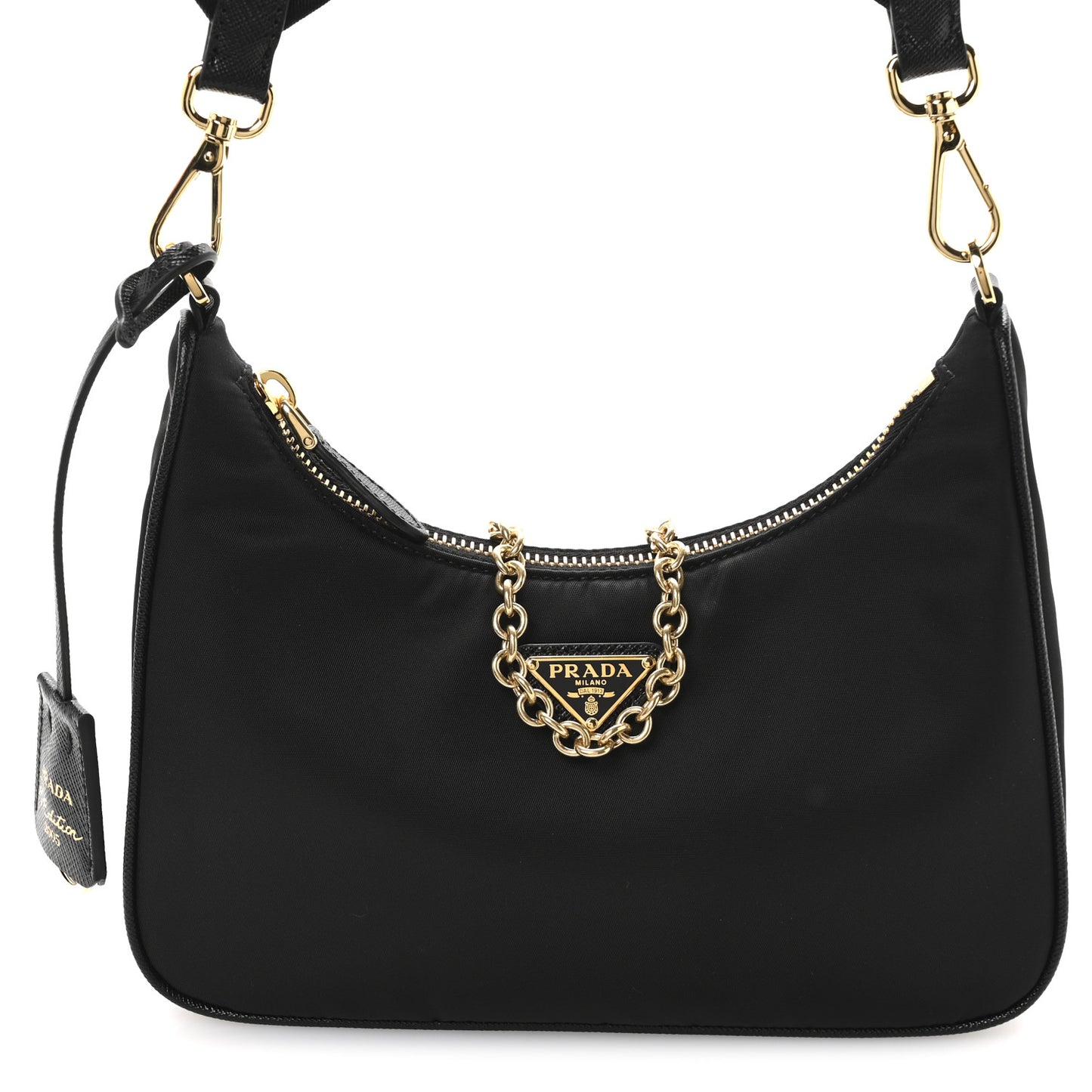 Nylon Re-Edition 2005 Shoulder Bag Black