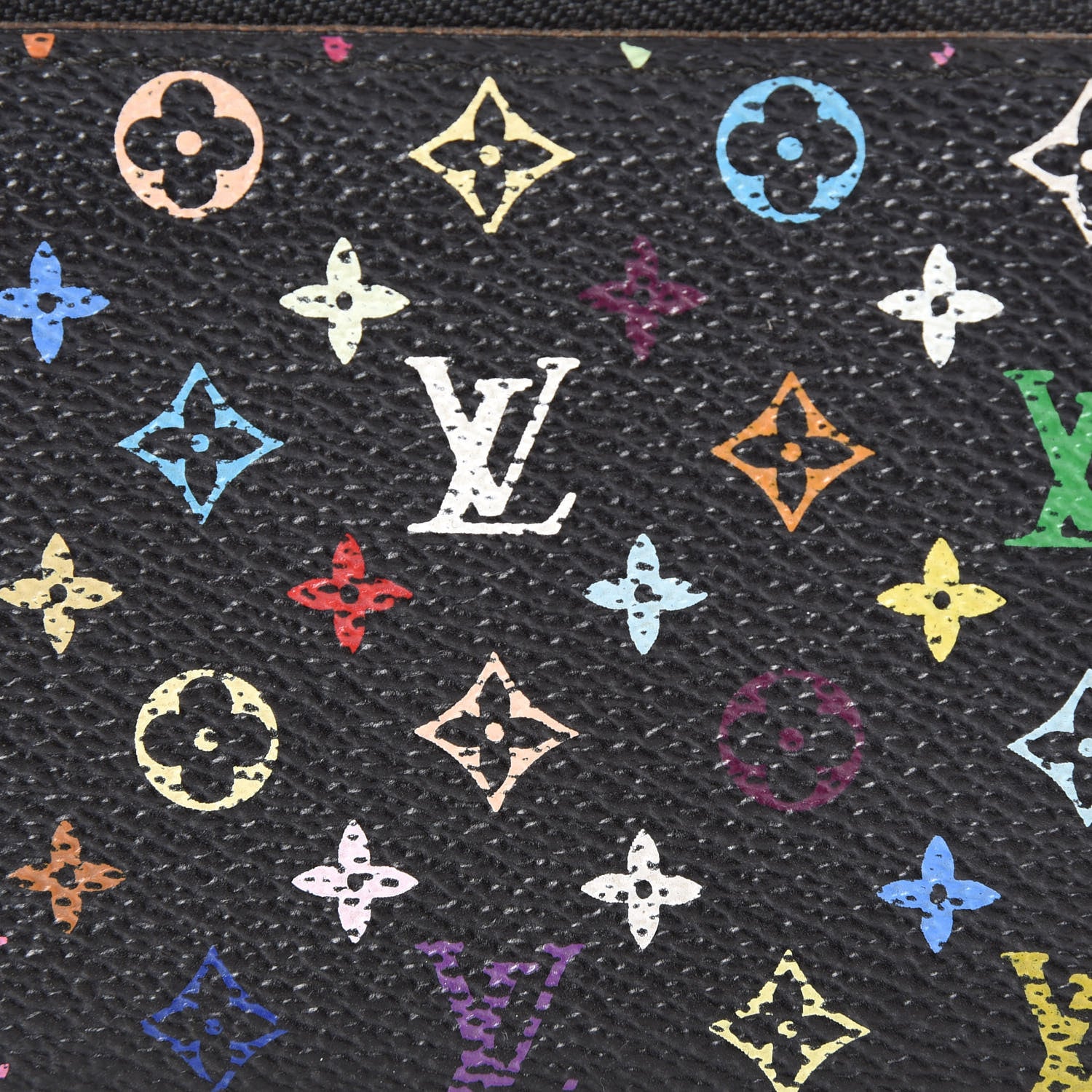 Louis Vuitton Monogram Multicolor Zippy Coin Purse Black Grenade 11 of 11