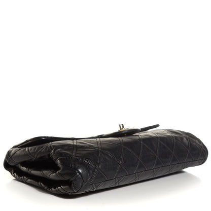 Chanel Calfskin Stitched Thin City Flap Black 4 of 8
