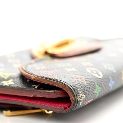Louis Vuitton Monogram Multicolor Eugenie Wallet Black Grenade 10 of 12