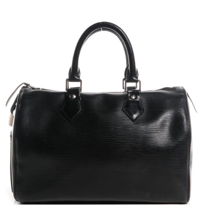 Louis Vuitton Epi Speedy 25 Black 1 of 7