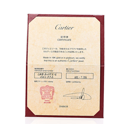 Cartier 18K Pink Gold LOVE Bracelet 16 5 of 6