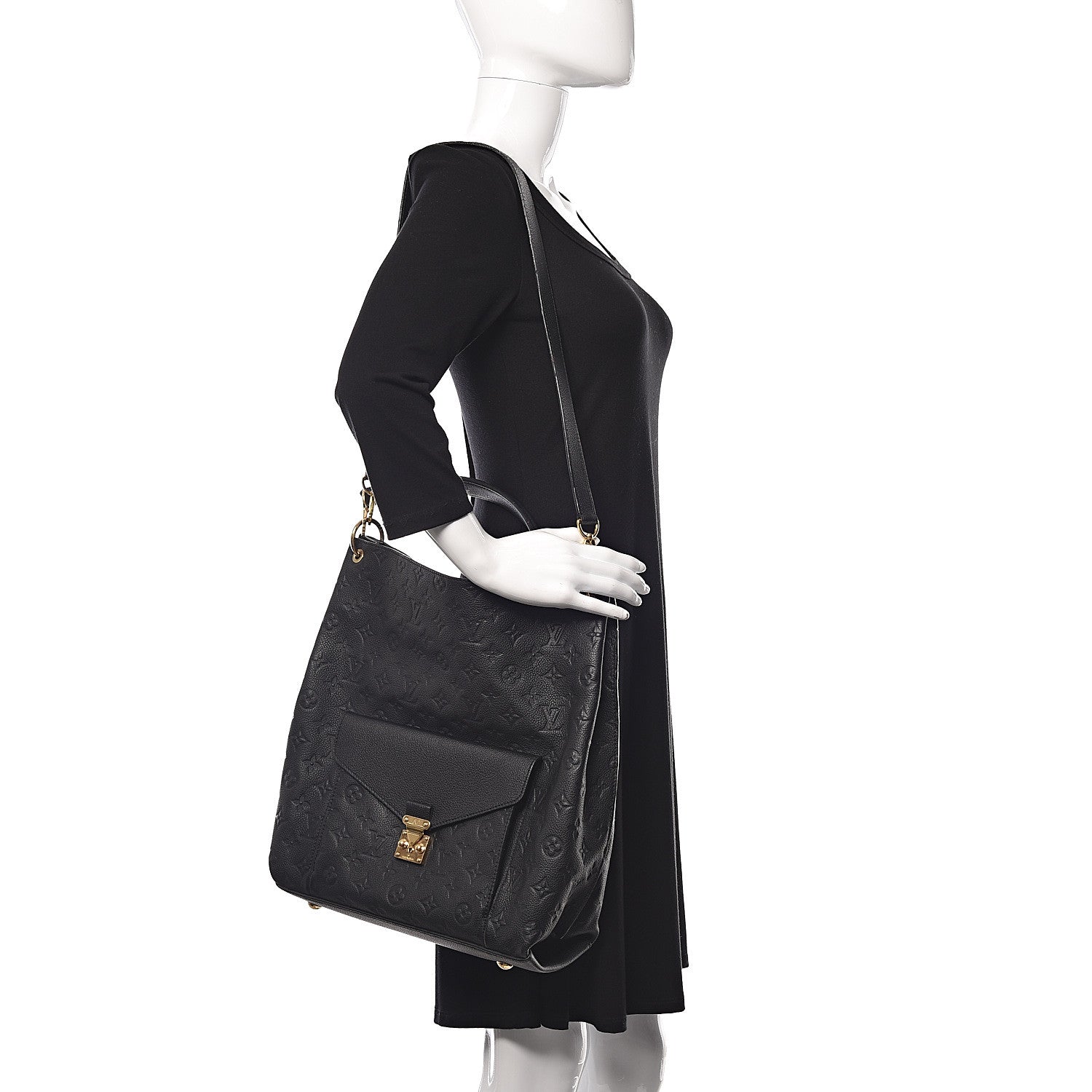 Louis Vuitton Empreinte Metis Black 2 of 15