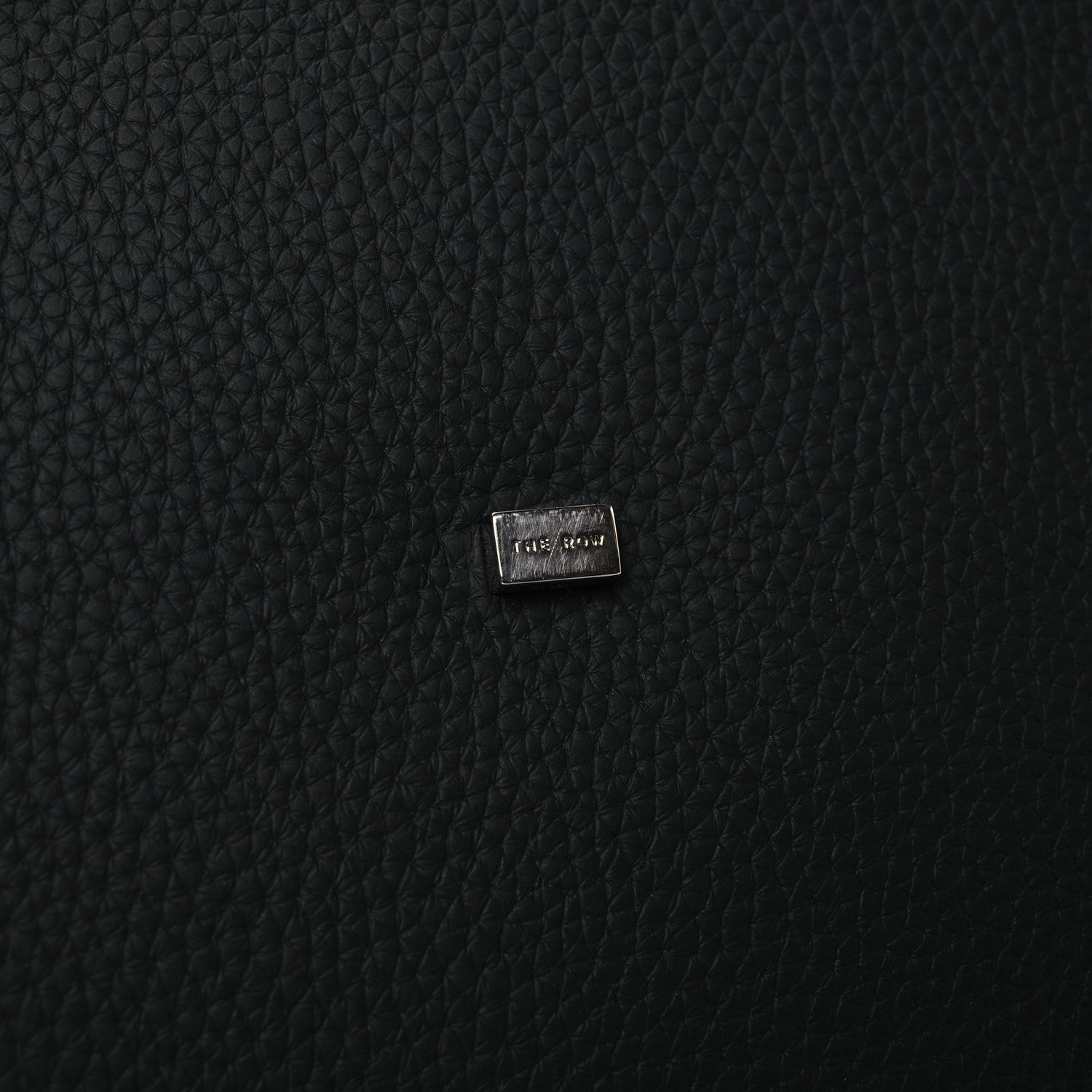 The Row Grained Calfskin Soft Margaux 17 Black 10 of 11