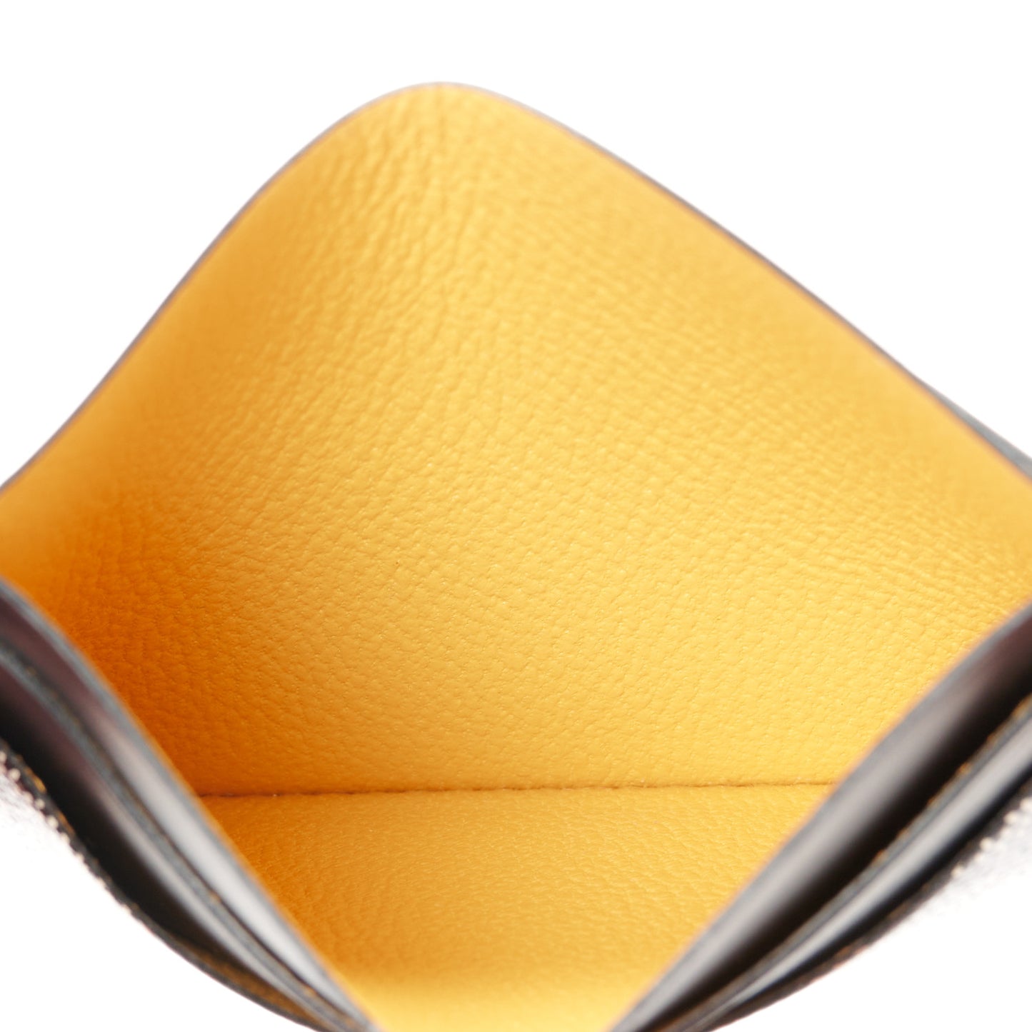 Goyardine Saint Sulpice Card Holder Black