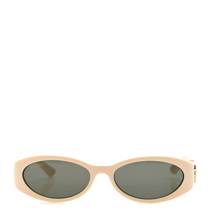 Gucci Acetate Oval Sunglasses GG1660S Ivory 2 of 9