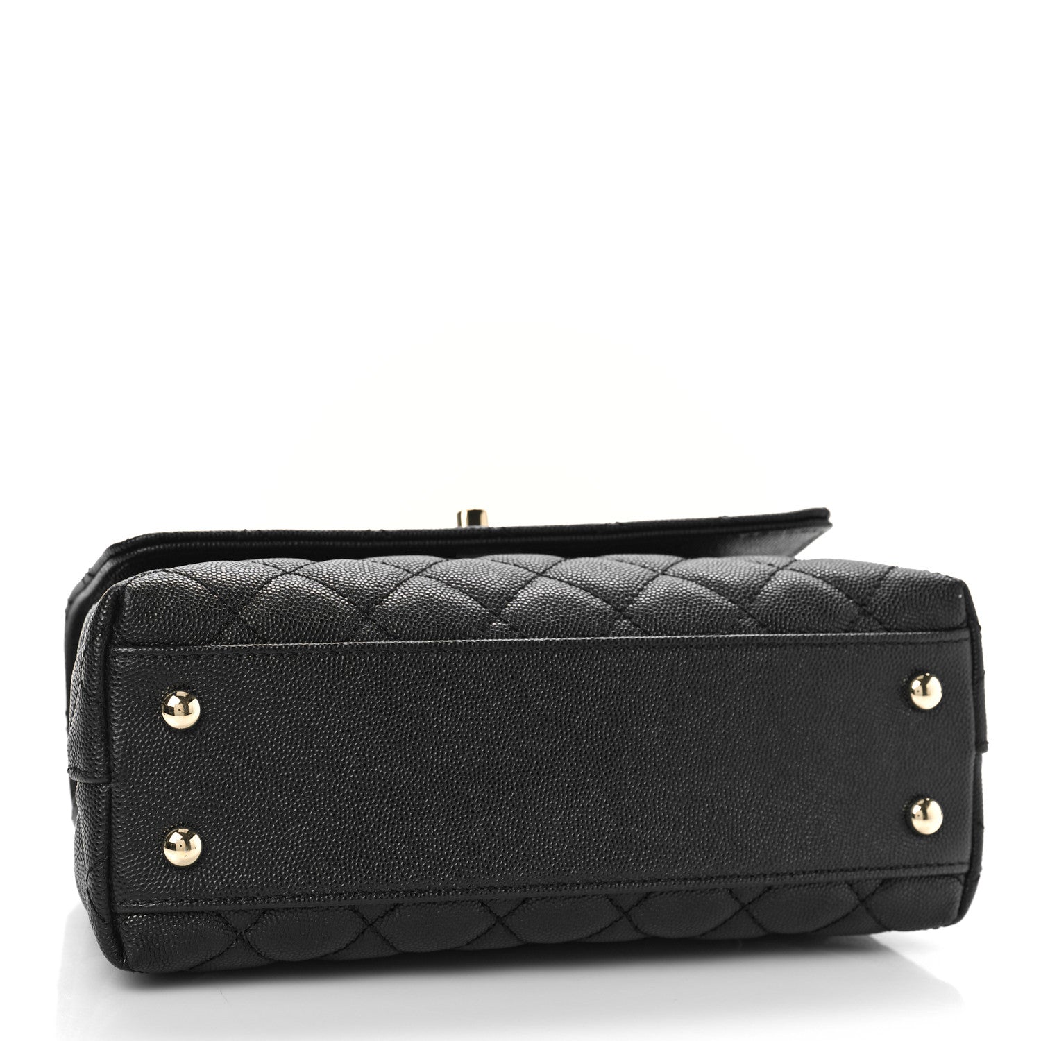 Chanel Caviar Quilted Mini Coco Handle Flap Black 4 of 10
