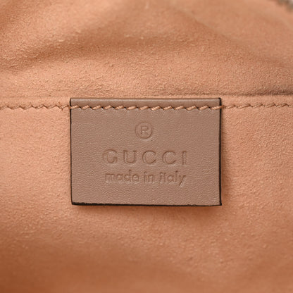 Gucci Calfskin Matelasse GG Marmont Belt Bag 95 38 Porcelain Rose 6 of 13