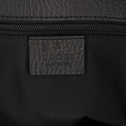 Gucci Calfskin Large Gifford Braided Handle Tote Black 6 of 7