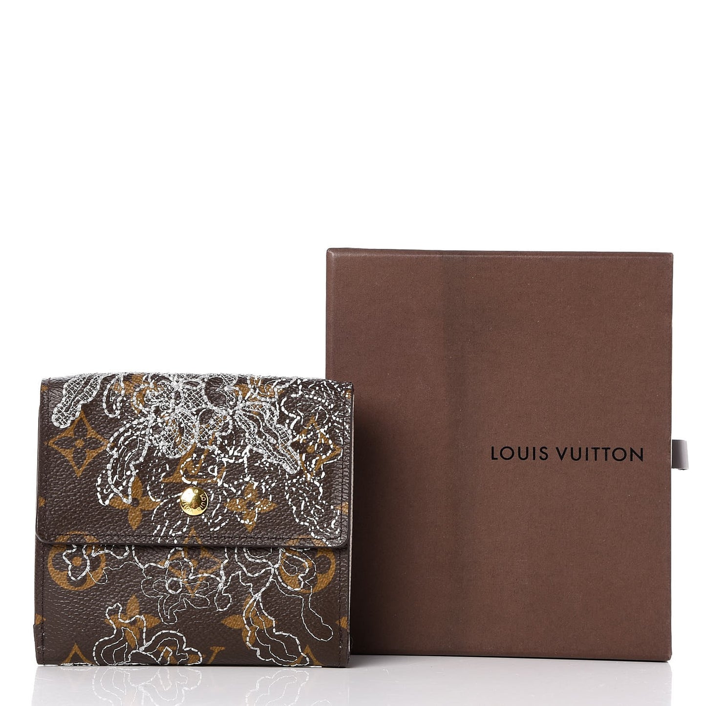 Monogram Dentelle Ludlow Wallet Silver