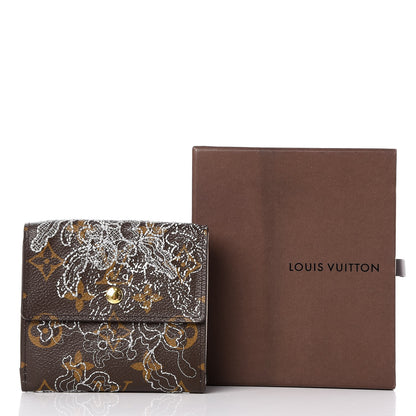 Louis Vuitton Monogram Dentelle Ludlow Wallet Silver 8 of 8