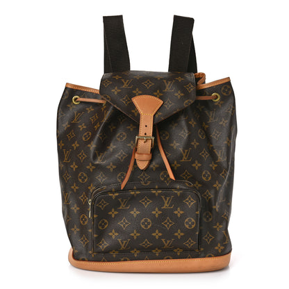 Louis Vuitton Monogram Montsouris GM Backpack 1 of 9