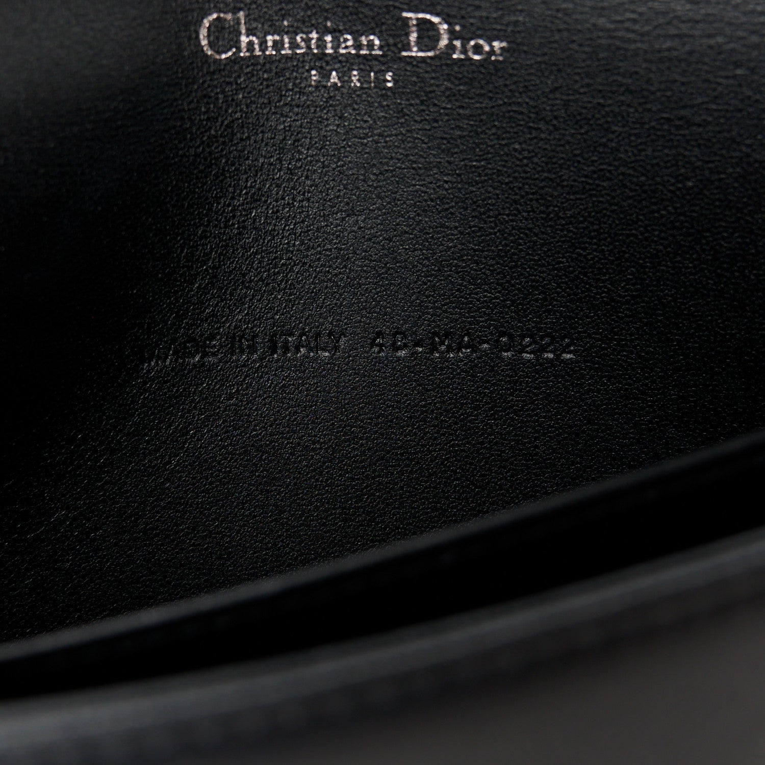 Christian Dior Lambskin Cannage Lady Dior Pouch Black 8 of 16