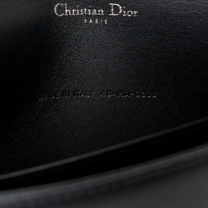 Christian Dior Lambskin Cannage Lady Dior Pouch Black 8 of 16