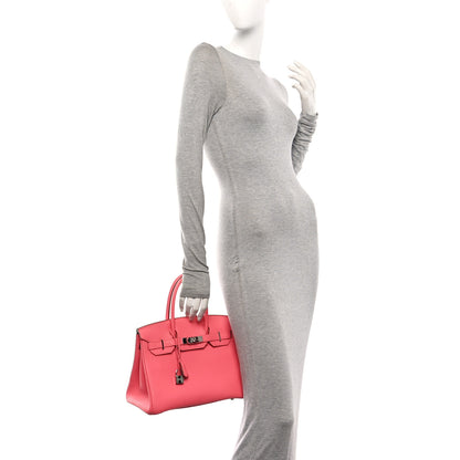 Hermes Togo Birkin 30 Rose Lipstick 2 of 10