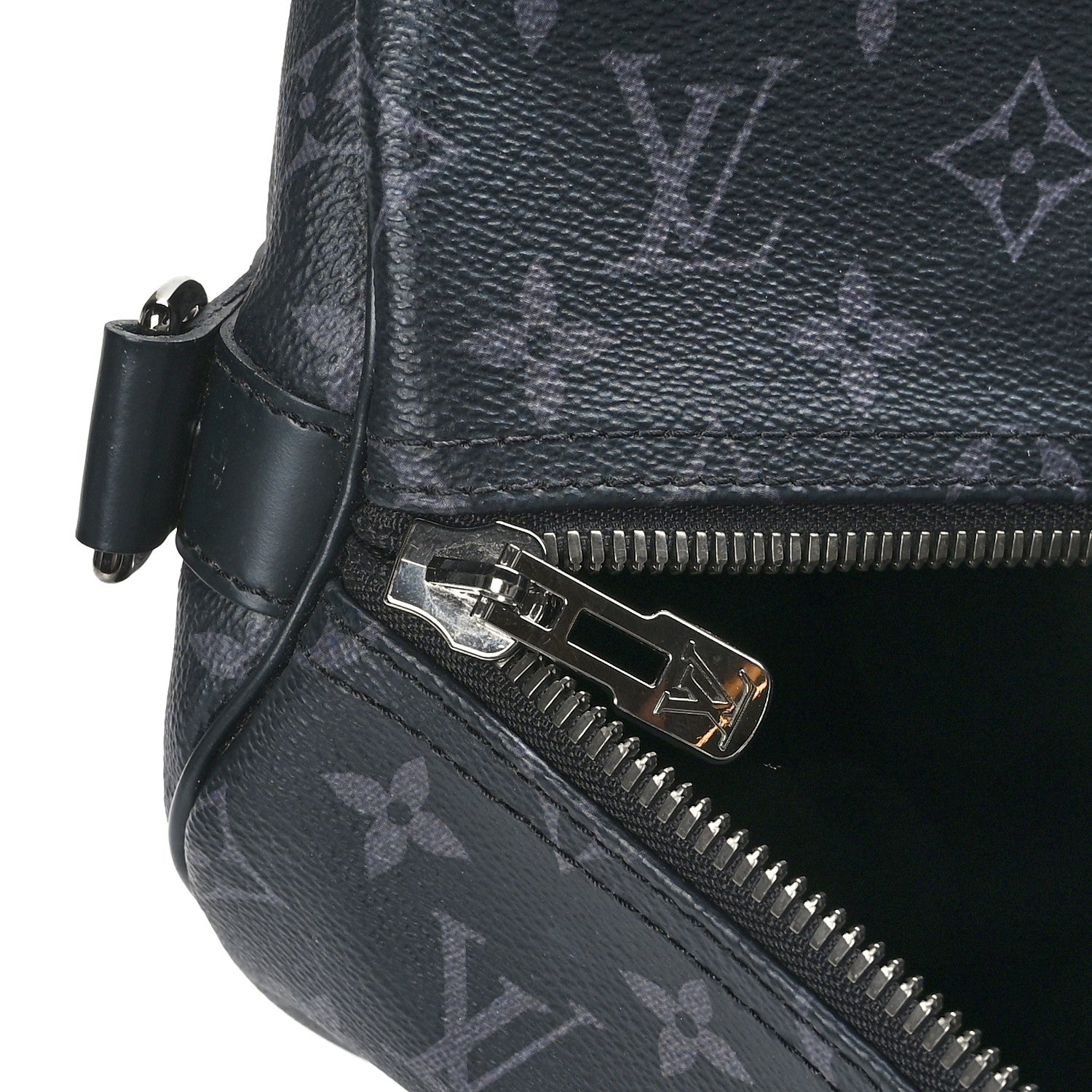 Louis Vuitton Monogram Eclipse Keepall Bandouliere 55 10 of 12