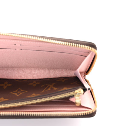 Louis Vuitton Monogram Clemence Wallet Rose Ballerine 5 of 7