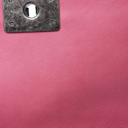 Chanel Calfskin Quilted Medium Boy Flap Pink 11 of 12