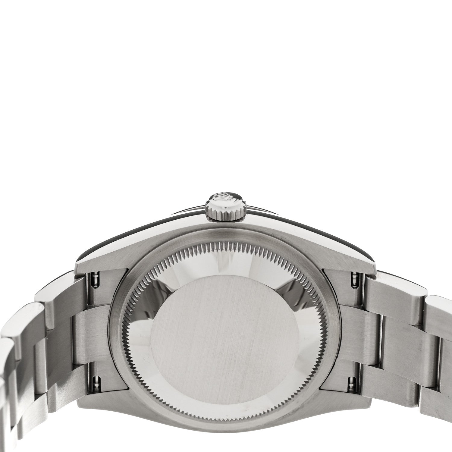 Rolex Stainless Steel 36mm Oyster Perpetual Watch Med Blue 126000 4 of 5